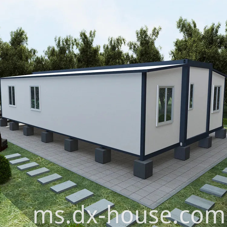 China Factory Luxury 40ft Experpenable Container House Prefab 40 Ft Foot Container Home Prefabricated With 3 Bedroom untuk Australia